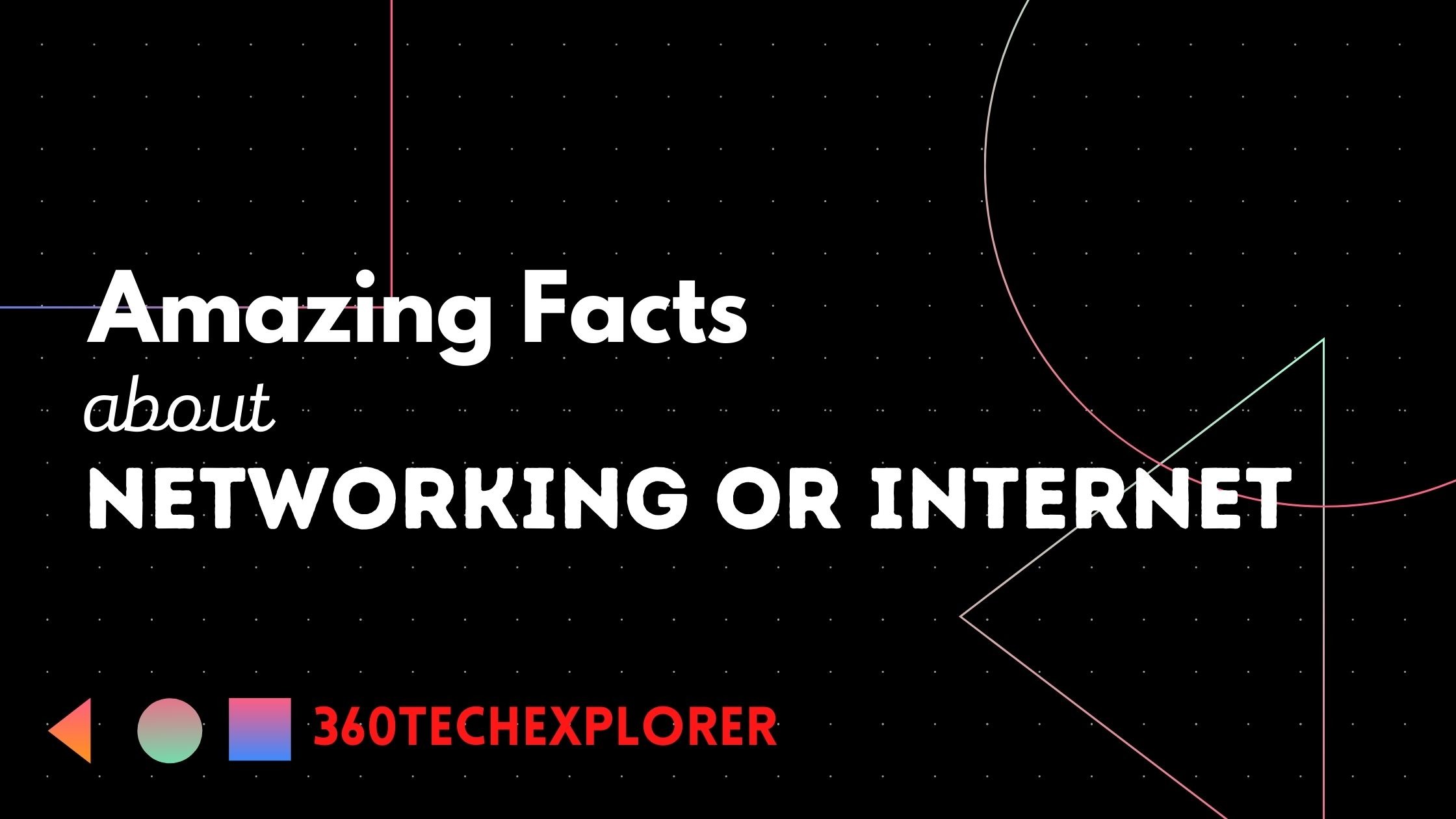 Facts about computer networking or Internet
