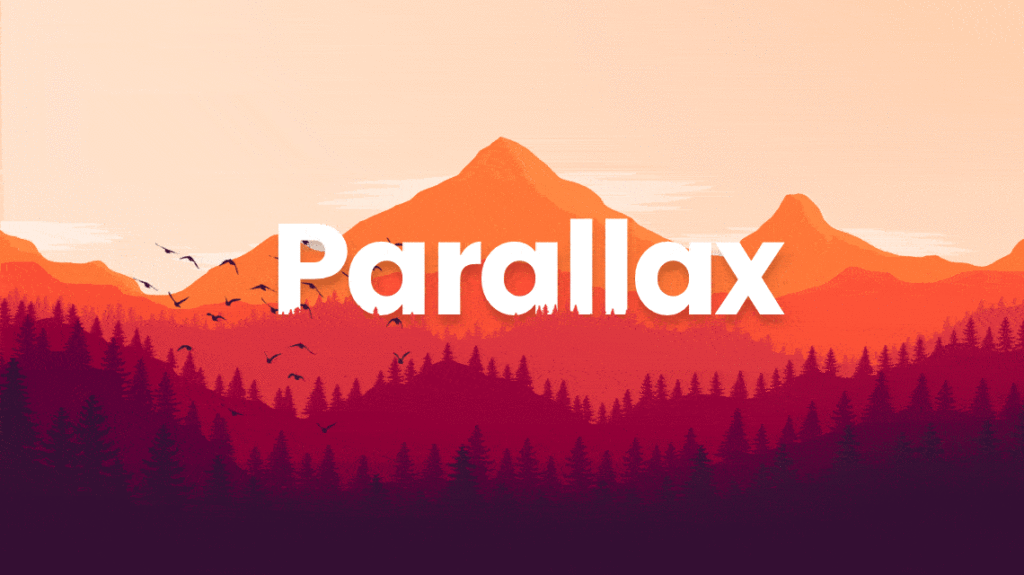 Parallax animation