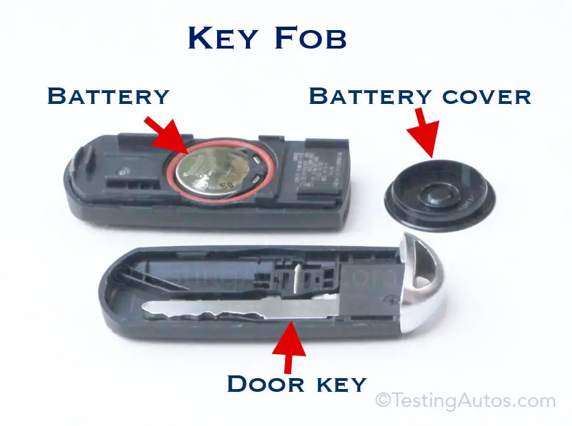 Replace the batteries of Key Fobs