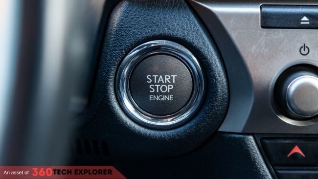 Turn ON or OFF the starter or ignition switch