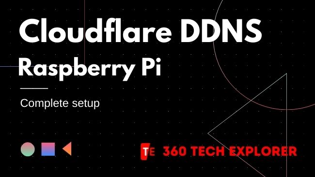Cloudflare dynamic DNS Raspberry Pi [100% FREE]
