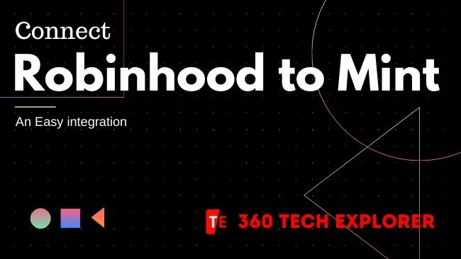 Connect Robinhood to Mint